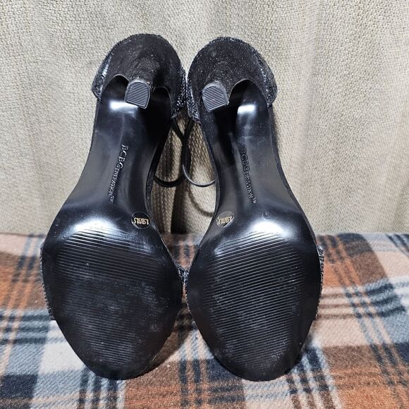 Bc generation Black Sequined Heels - Picture 7 of 8